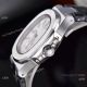 Copy Patek Philippe Nautilus Travel Time Automatic Watches SS Black Leather strap (7)_th.jpg